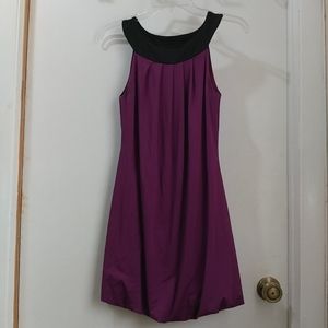 Purple halter dress, Sz S